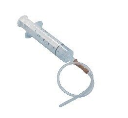 Speciāla šļirce jēru barošanai