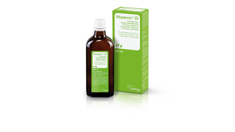 VITADERM papildbarība suņiem un kaķiem 