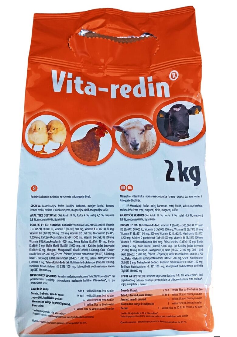VITA REDIN minerālvielu un vitamīnu papildbarība 