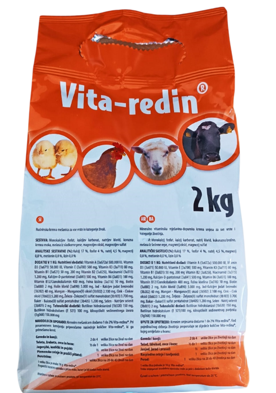 VITA REDIN minerālvielu un vitamīnu papildbarība 